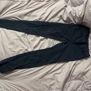 Navy Blue Boot Cut School Pants